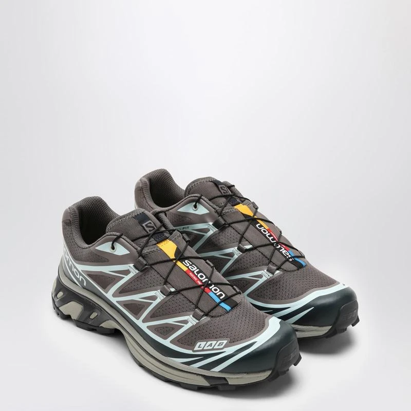 商品Salomon|Low XT-6 grey/light blue sneaker,价格¥958,第2张图片详细描述