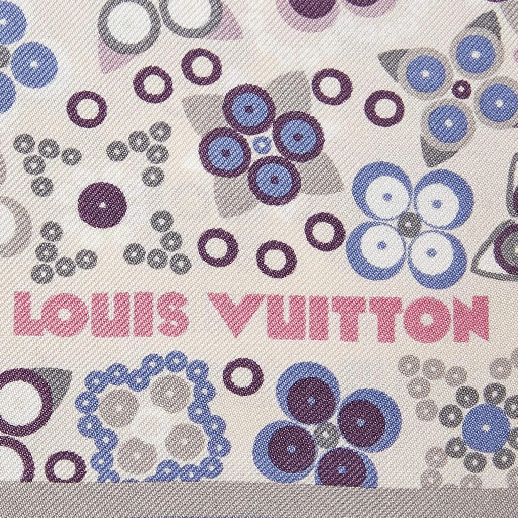 商品[二手商品] Louis Vuitton|Louis Vuitton Lilac Printed Silk Bandeau,价格¥1625,第4张图片详细描述