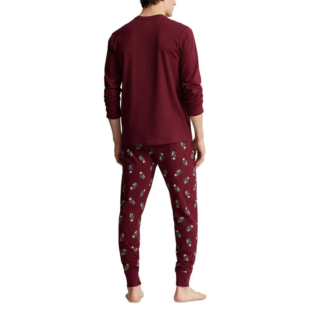 商品Ralph Lauren|Men's 2-Pc. Cotton Polo Bear Pajamas Set,价格¥299,第2张图片详细描述