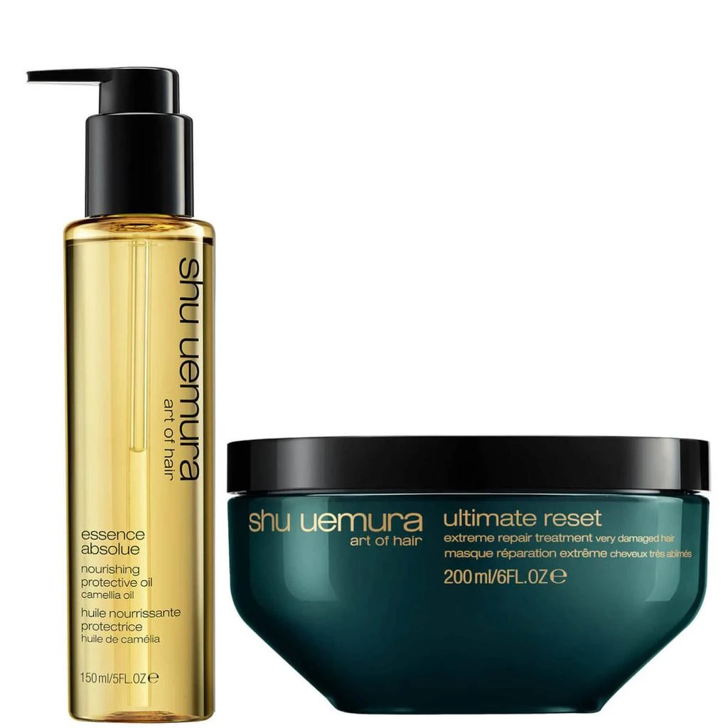 商品Shu Uemura|Shu Uemura Art of Hair The Strength and Shine Essential Duo for Damaged Hair,价格¥861,第1张图片