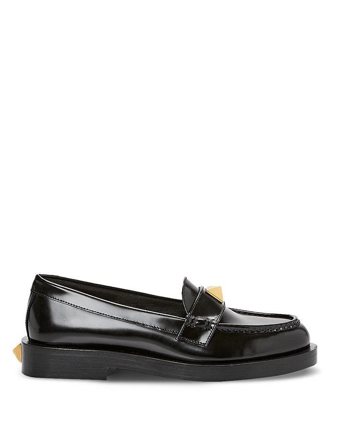 商品Valentino|Women's Roman Stud Moc Toe Loafers,价格¥7191,第2张图片详细描述