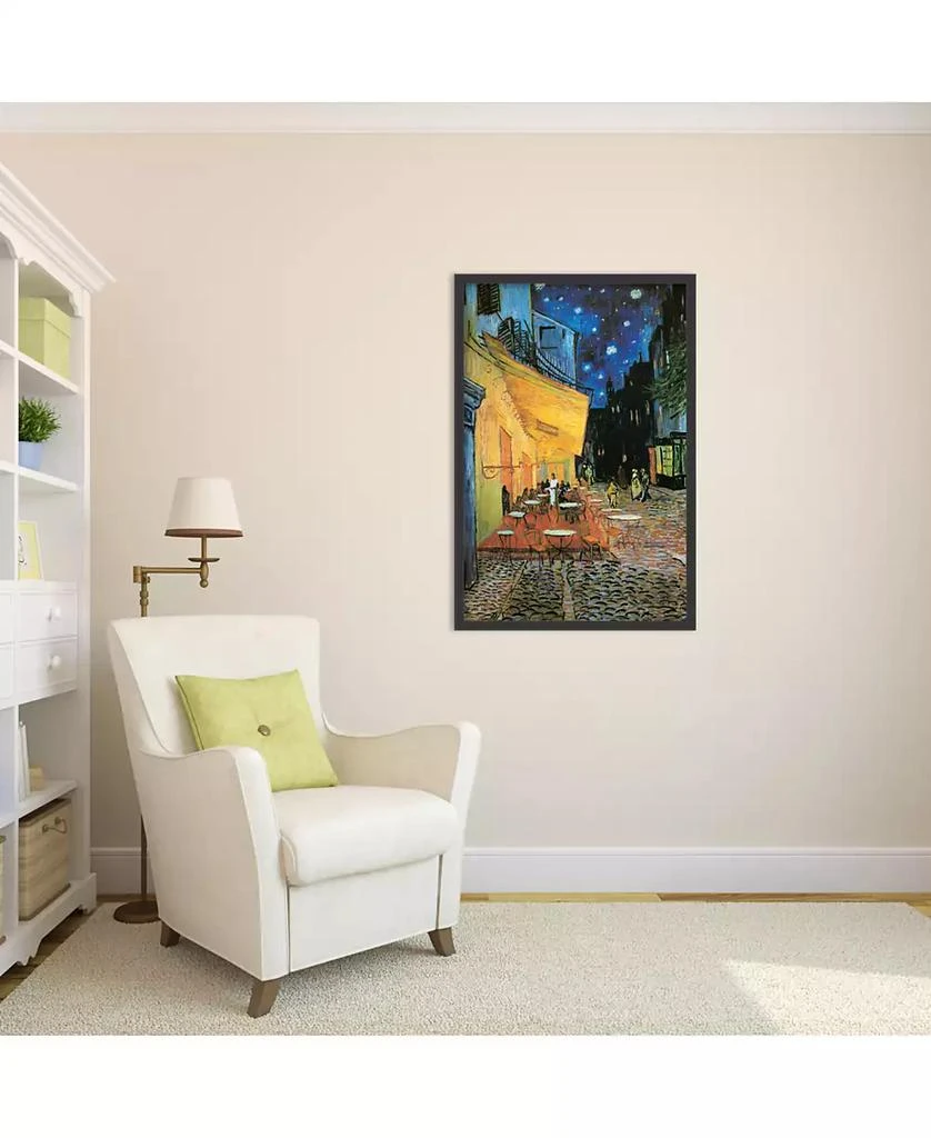 商品Amanti Art|Cafe Terrace At Night, 1888 Framed Art Print,价格¥997,第3张图片详细描述