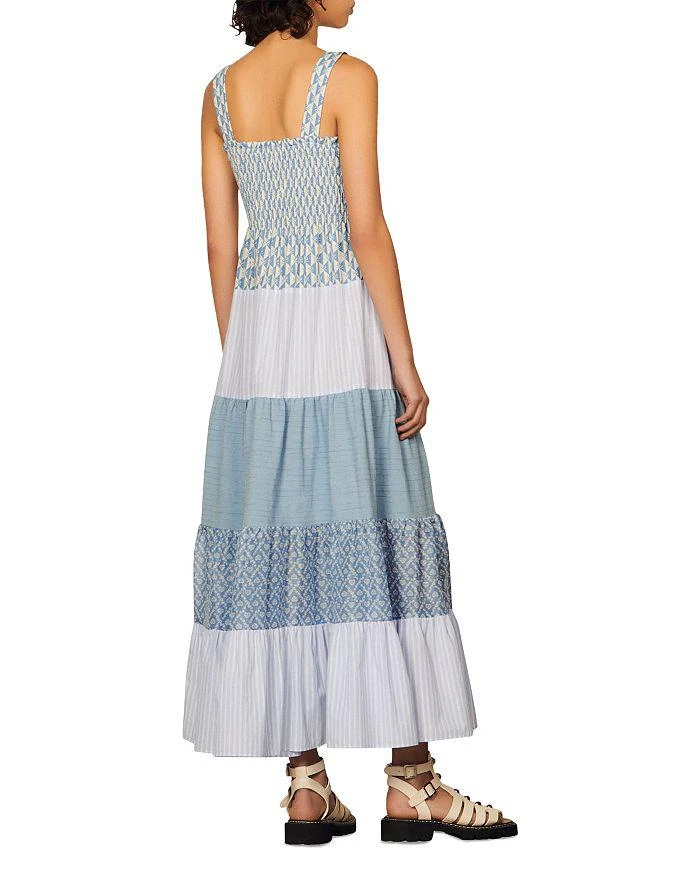 商品Sandro|Tropea Multiprint Maxi Dress,价格¥1818,第2张图片详细描述