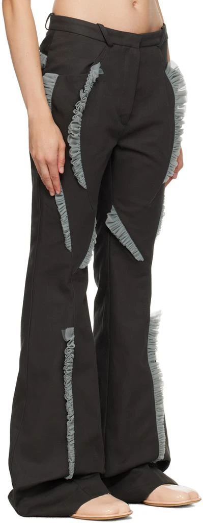 商品Kiko Kostadinov|Gray Flared Trousers,价格¥2142,第2张图片详细描述