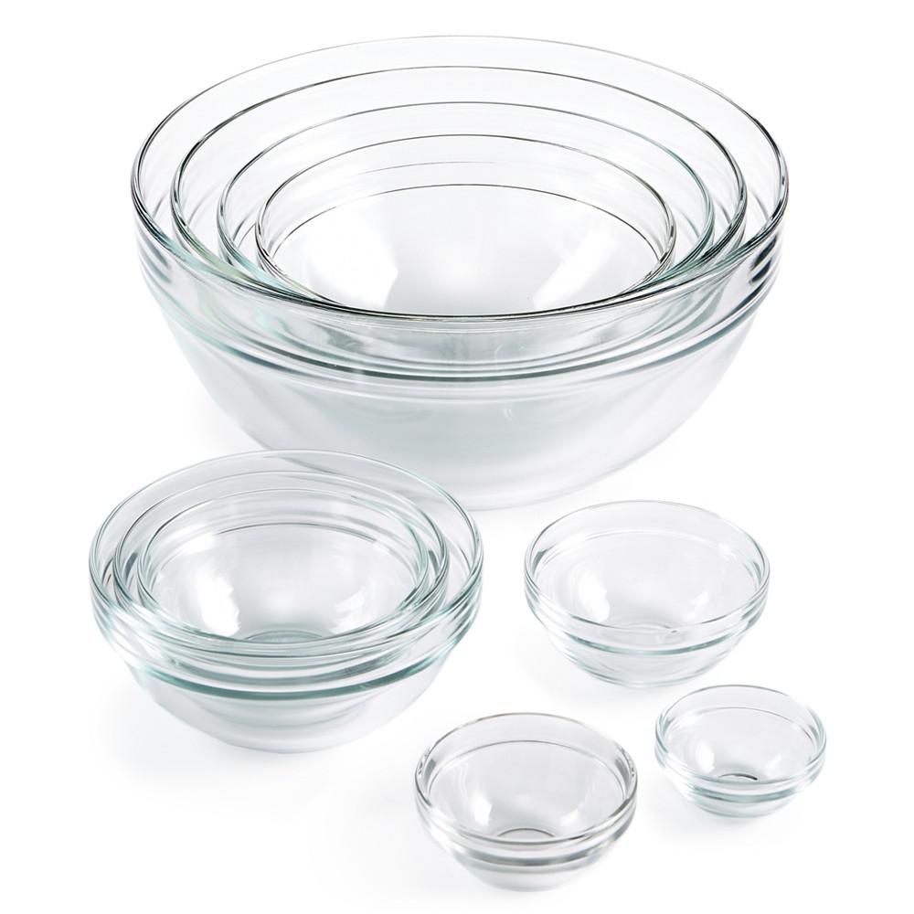 10-Pc. Glass Mixing Bowl Set, Created for Macy's商品第2张图片规格展示