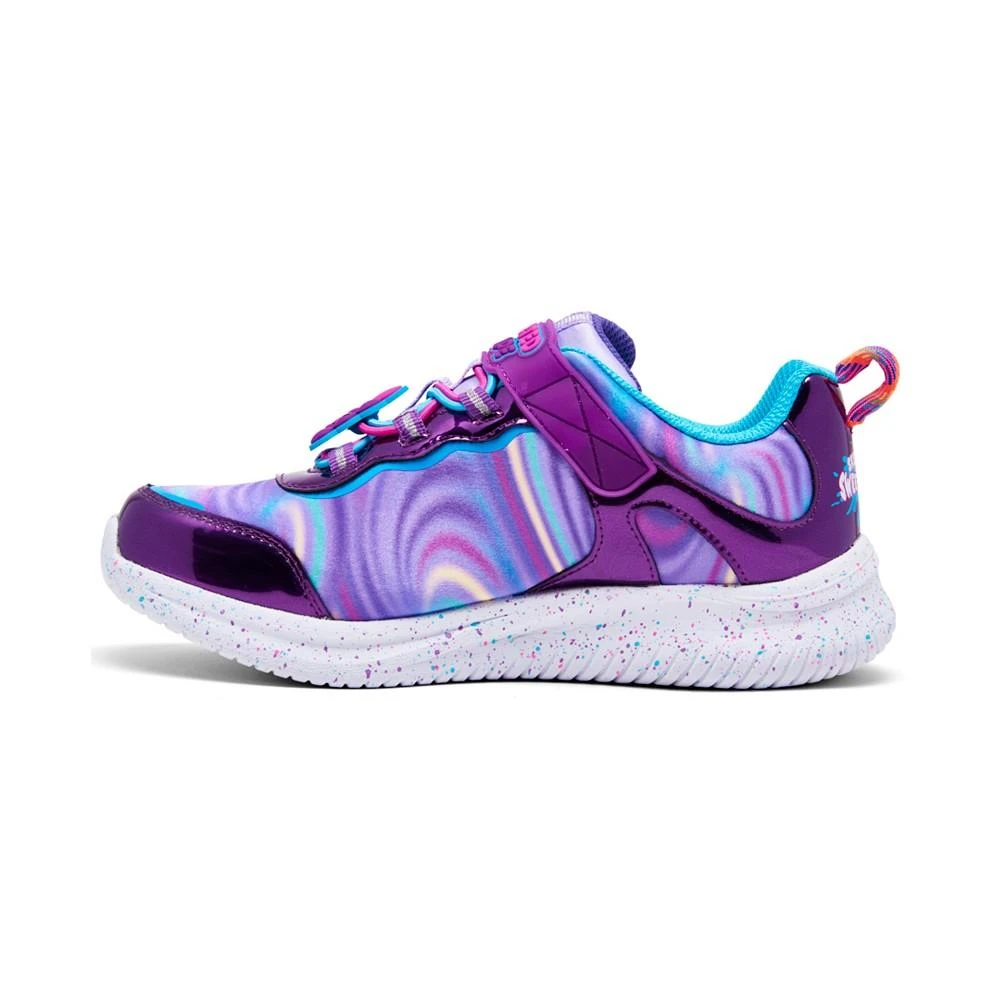 商品SKECHERS|Little Girls’ Jumpsters - Sweet Kickz Scented Stay-Put Closure Casual Sneakers from Finish Line,价格¥150,第3张图片详细描述