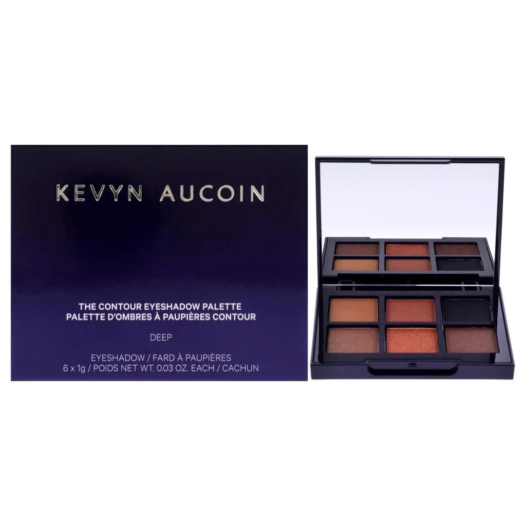 商品Kevyn Aucoin|The Contour Eyeshadow Palette - Deep by Kevyn Aucoin for Women - 0.18 oz Eye Shadow,价格¥268,第1张图片