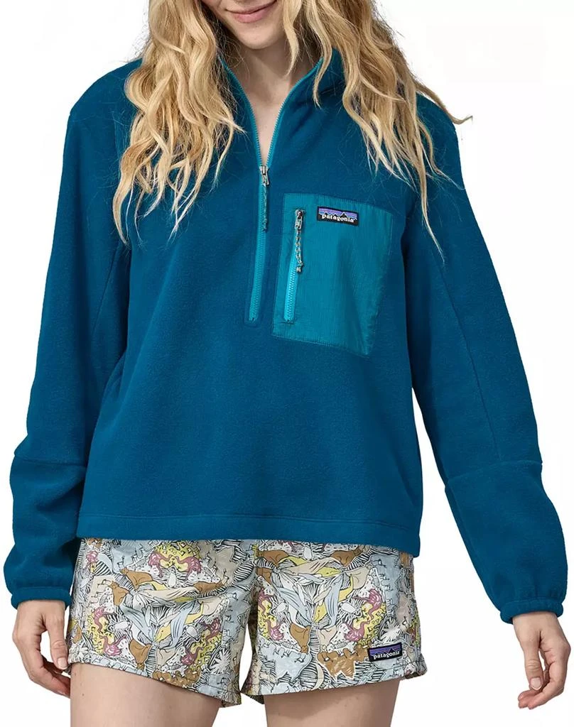 商品Patagonia|Patagonia Women's Microdini ½ Zip Pullover,价格¥1093,第1张图片