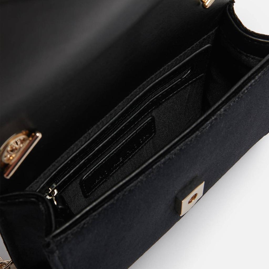 商品Mario Valentino|Valentino Bags Women's Divina Velvet Gift Shoulder Bag - Black,价格¥788,第5张图片详细描述