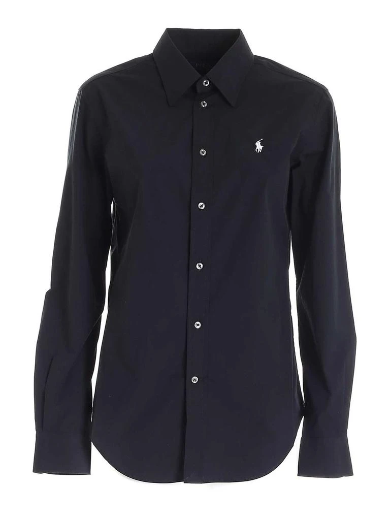 商品Ralph Lauren|Polo Ralph Lauren Logo Embroidered Long-Sleeved Shirt,价格¥856,第1张图片