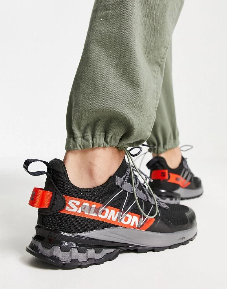 商品Salomon|Salomon Unisex XA Cover trainers in black/red,价格¥824,第2张图片详细描述