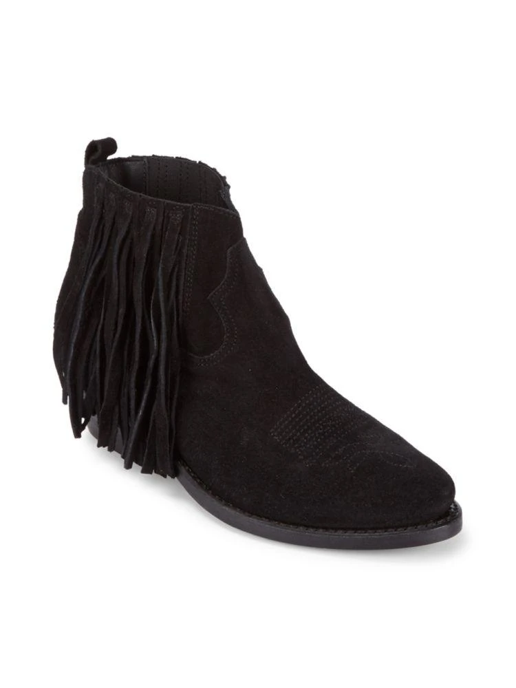 商品Golden Goose|Fringed Suede Booties,价格¥3671,第2张图片详细描述