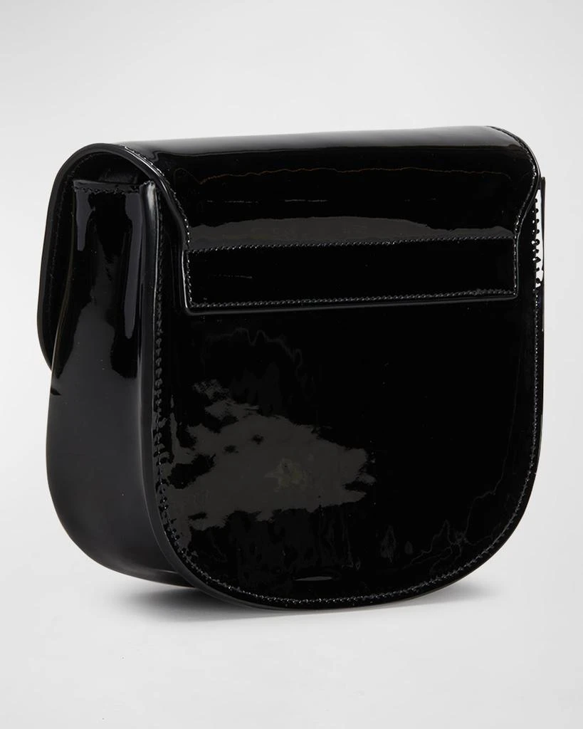 商品Yves Saint Laurent|Kaia Small YSL Patent Leather Crossbody Bag,价格¥14313,第4张图片详细描述