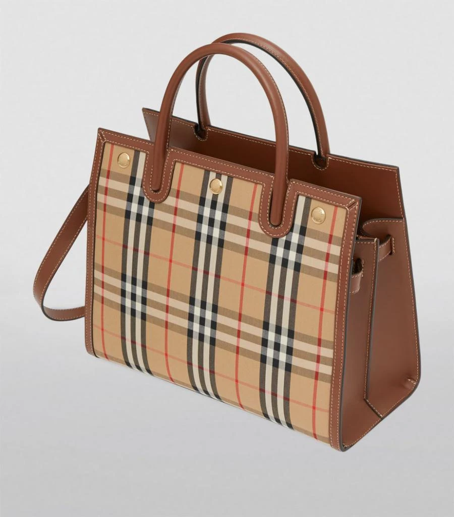 Small Vintage Check Title Tote Bag 商品