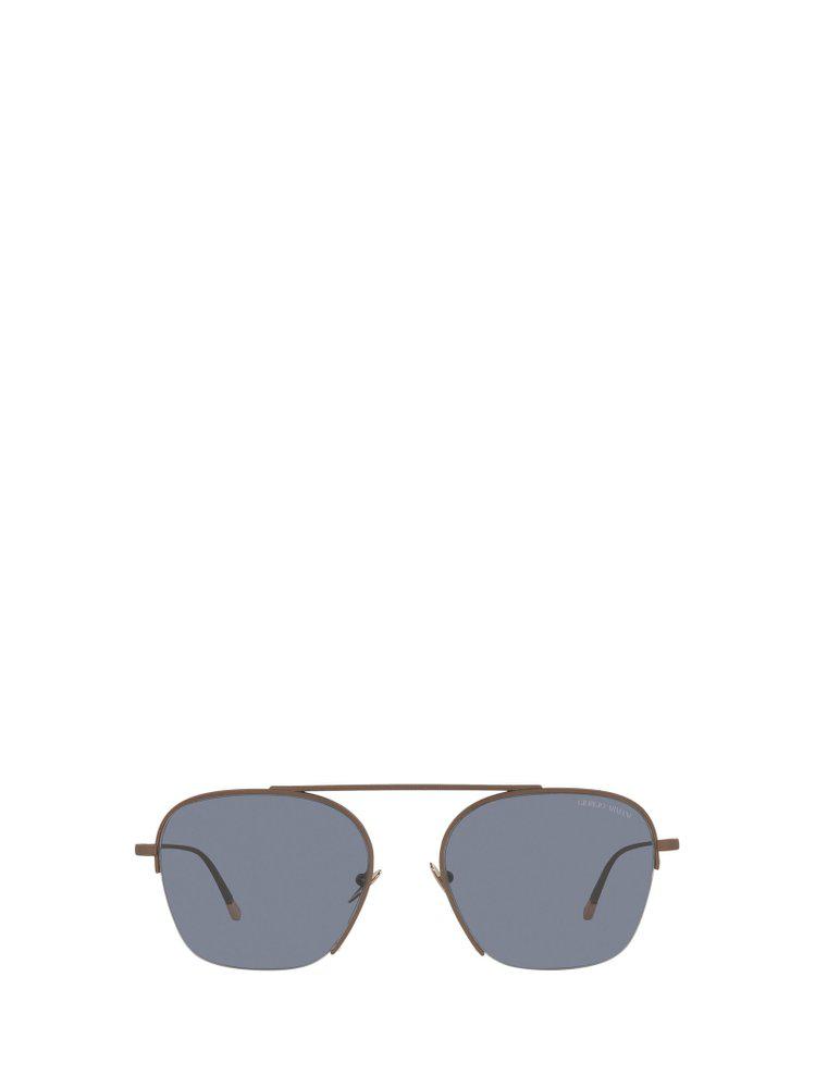 Giorgio Armani Aviator Frame Sunglasses商品第1张图片规格展示