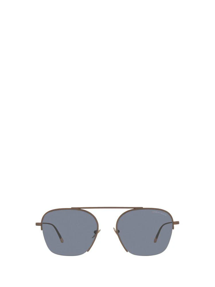 商品Giorgio Armani|Giorgio Armani Aviator Frame Sunglasses,价格¥1427,第1张图片