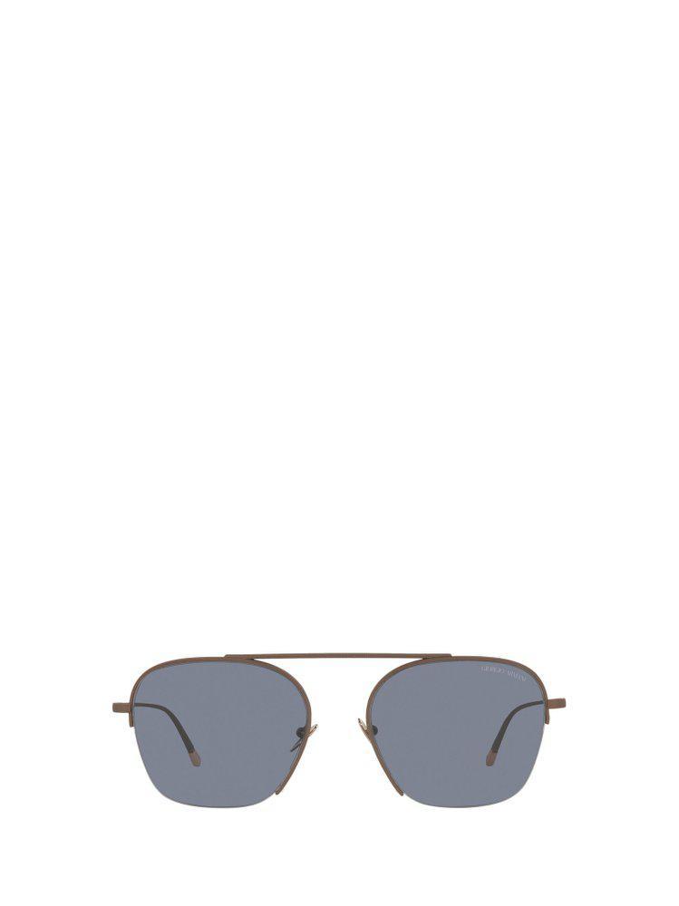 商品Giorgio Armani|Giorgio Armani Aviator Frame Sunglasses,价格¥1427,第1张图片