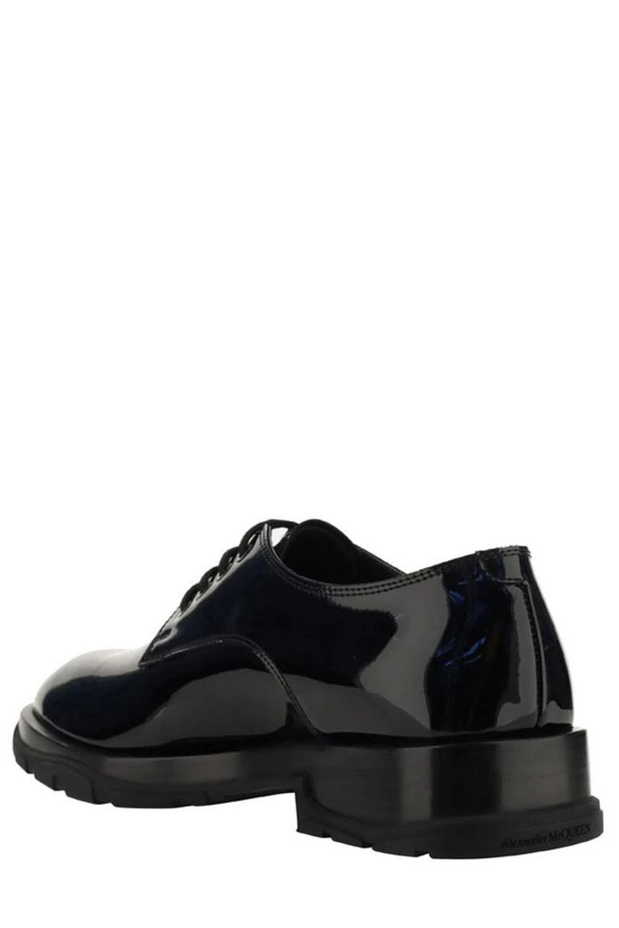 商品Alexander McQueen|Alexander McQueen High-Shine Lace-Up Derby Shoes,价格¥2364,第3张图片详细描述