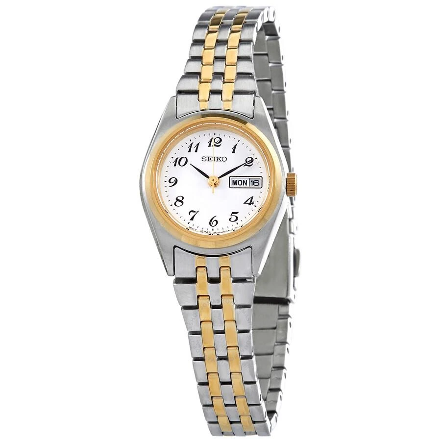 商品Seiko|Essentials Quartz White Dial Ladies Watch SUR438,价格¥959,第1张图片