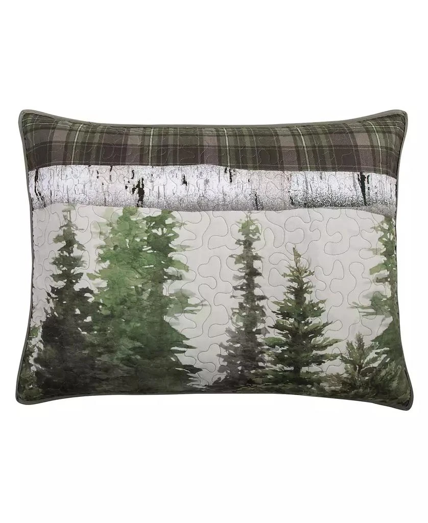 Bear Panels Tree Decorative Pillow, 18" x 18" 商品