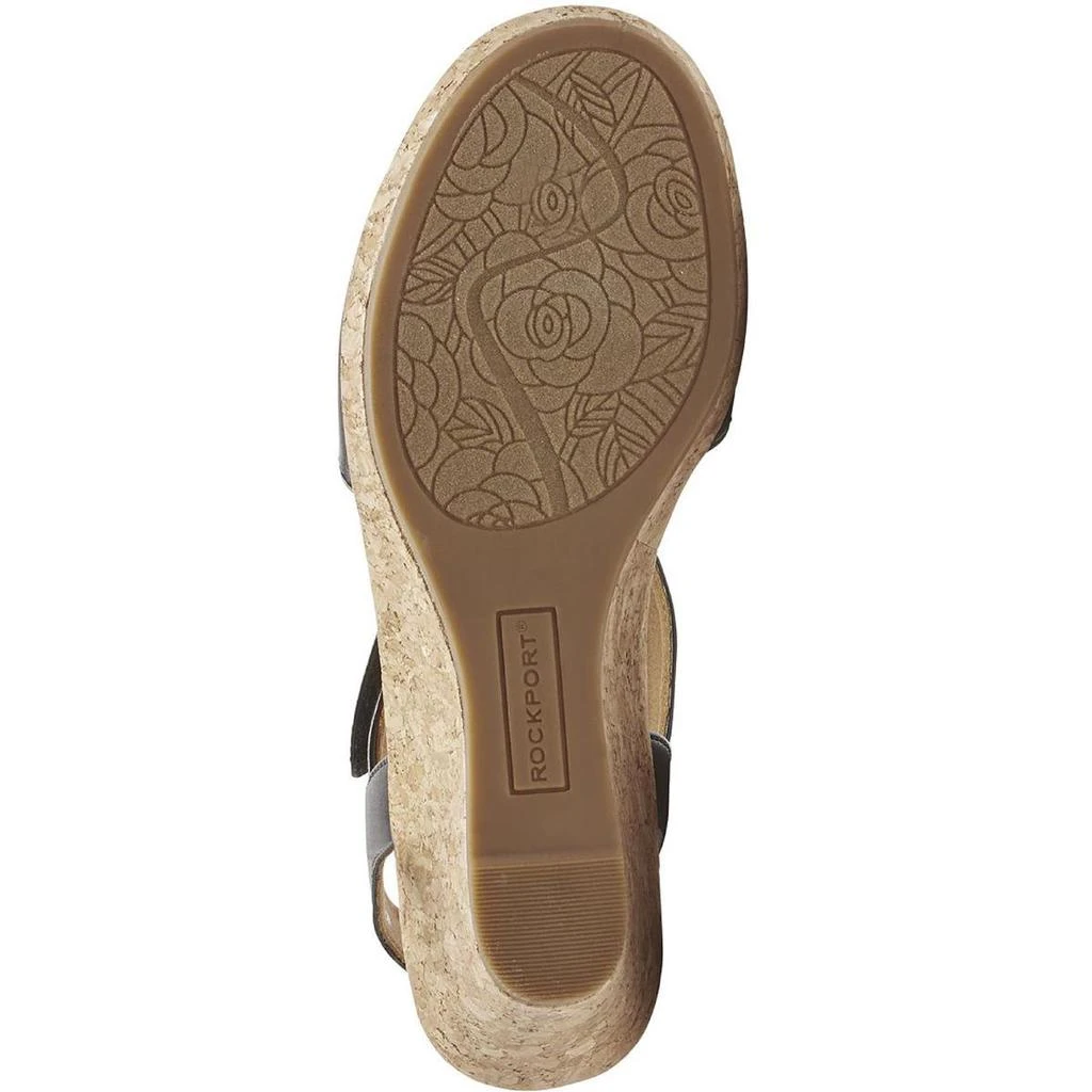商品Rockport|Rockport Womens Stacie Faux Leather Perforated Ballet Flats,价格¥183,第4张图片详细描述