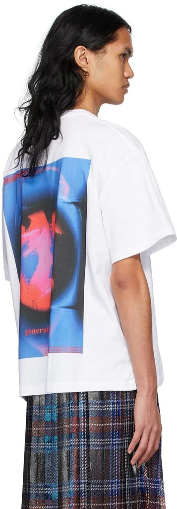 商品Charles Jeffrey Loverboy|White George Allen Artwork T-Shirt,价格¥398,第3张图片详细描述