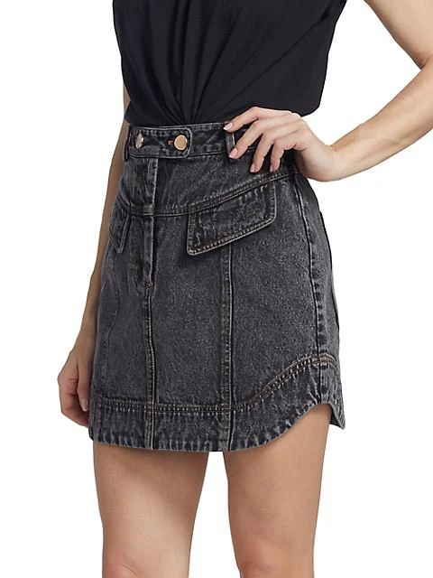 商品Acler|Ledgebrook Denim Mini Skirt,价格¥1216,第4张图片详细描述