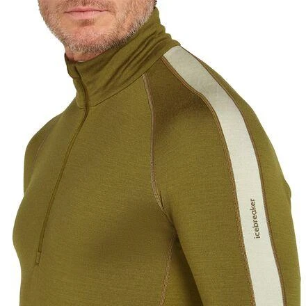 商品Icebreaker|260 ZoneKnit 1/2-Zip Long-Sleeve Top - Men's,价格¥801,第3张图片详细描述