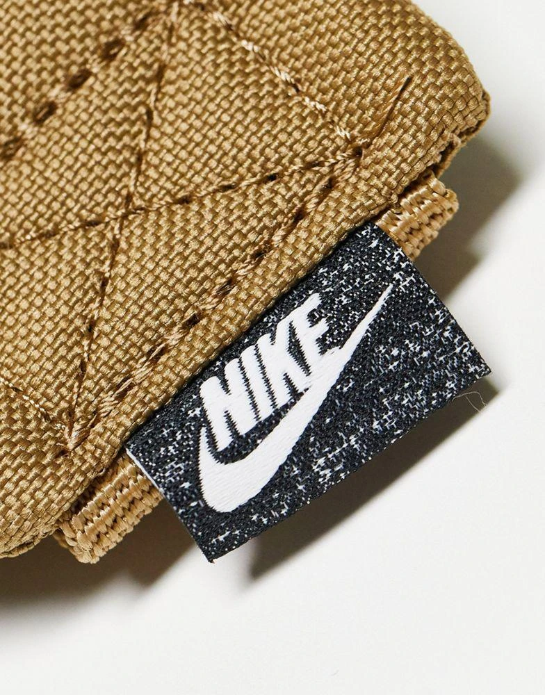 商品NIKE|Nike Heritage waist pack in driftwood with dark brown logo,价格¥171,第4张图片详细描述