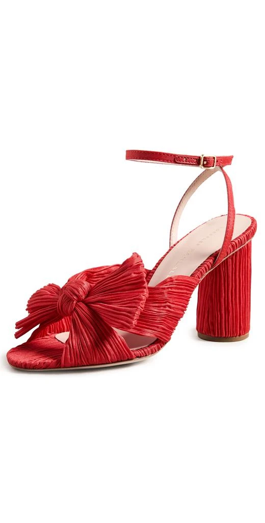 商品Loeffler Randall|Loeffler Randall Camellia 裥褶蝴蝶结凉鞋,价格¥1178,第1张图片