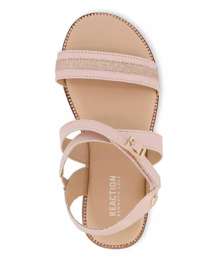 Little Girls Metallic Glitter Dress Sandals 商品
