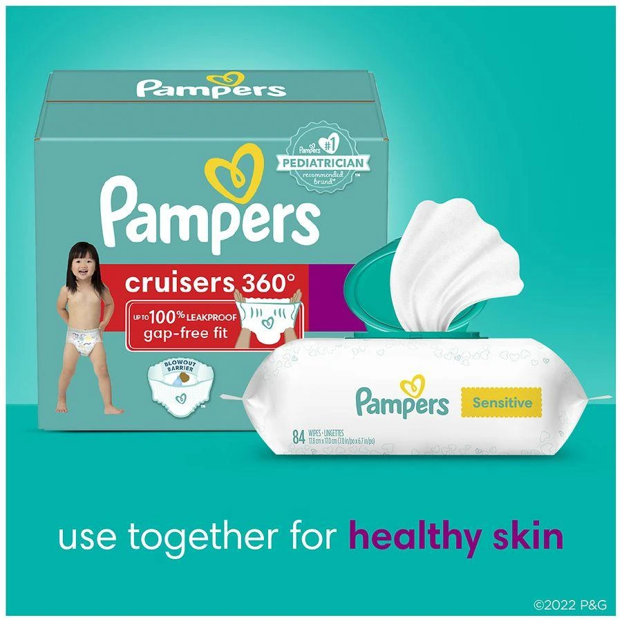 商品Pampers|Pull-On Diapers, Babyproof up to 100% leakproof diaper No scent, Size 6 (35+ lbs),价格¥79,第5张图片详细描述