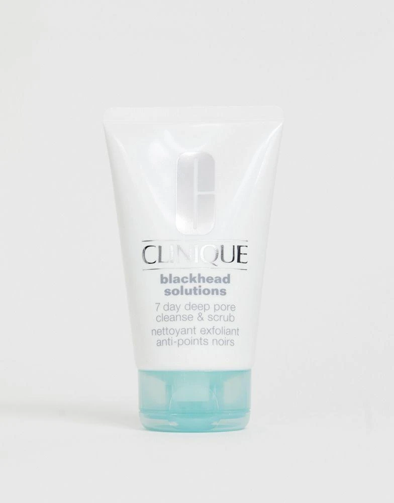 商品Clinique|Clinique Blackhead Solutions 7 day Deep Pore Cleanse & Scrub 150ml,价格¥266,第1张图片