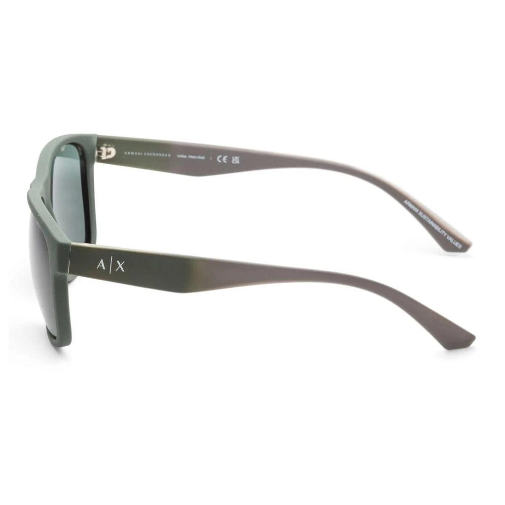 商品Armani Exchange|Armani Exchange Men's Green Pillow Sunglasses,价格¥226,第2张图片详细描述