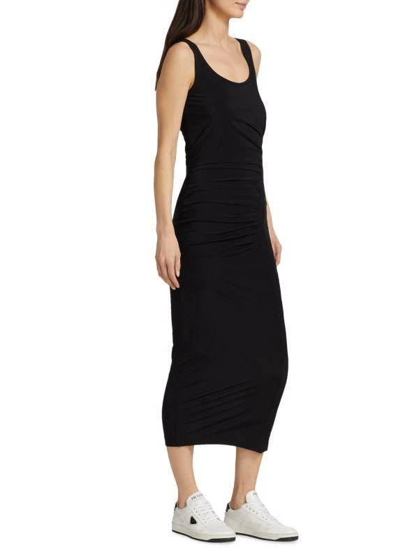 商品Helmut Lang|Twist Tank Ruched Midi Dress,价格¥1495,第3张图片详细描述