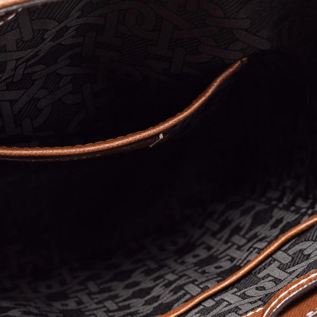 Bally Brown Coated Canvas and Leather Donae Bucket Bag  商品