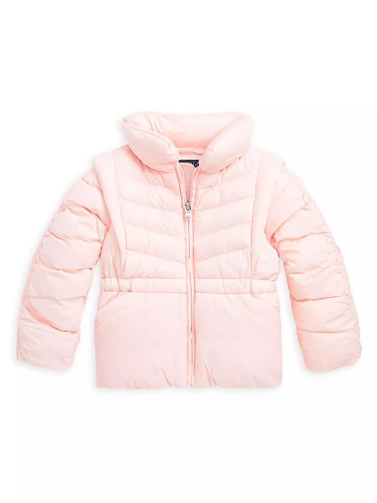 商品Ralph Lauren|Little Girl's &amp; Girl's Perpetual Nylon Jacket,价格¥877,第1张图片