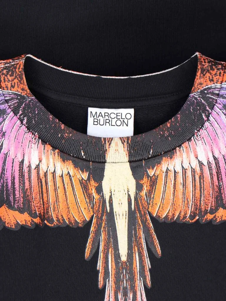 商品Marcelo Burlon|Marcelo Burlon County of Milan Icon Wings Crewneck Sweatshirt,价格¥1525,第5张图片详细描述