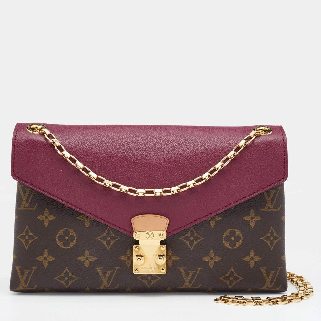 商品[二手商品] Louis Vuitton|Louis Vuitton Aurore Monogram Canvas And Leather Pallas Chain Bag,价格¥10494,第1张图片