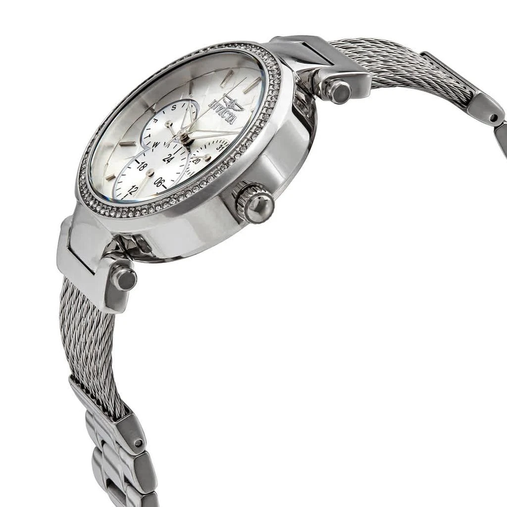 商品Invicta|Invicta Angel Quartz Crystal Silver Dial Ladies Watch 28915,价格¥377,第2张图片详细描述