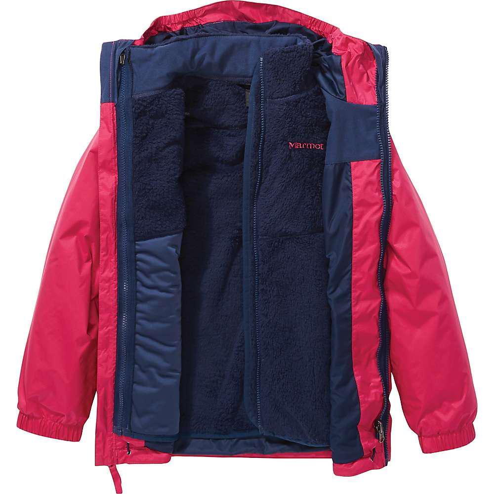 商品Marmot|Marmot Kids' PreCip Eco Comp Jacket,价格¥666-¥1110,第5张图片详细描述