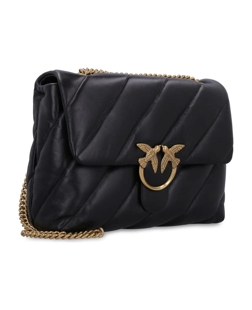 商品PINKO|Pinko Love Big Puff Quilted Leather Crossbody Bag,价格¥2983,第3张图片详细描述