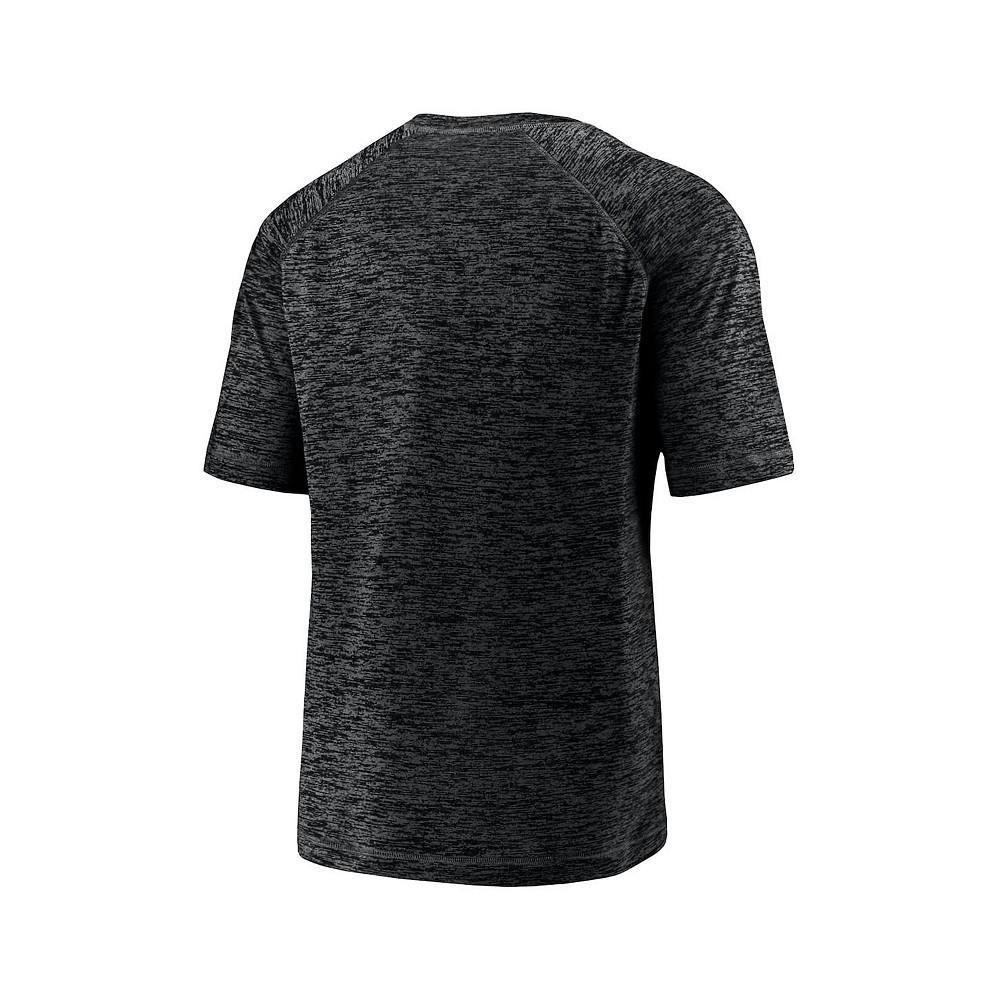 商品Fanatics|Men's Black Paris Saint-Germain Tower Space-Dye Raglan T-shirt,价格¥239,第6张图片详细描述