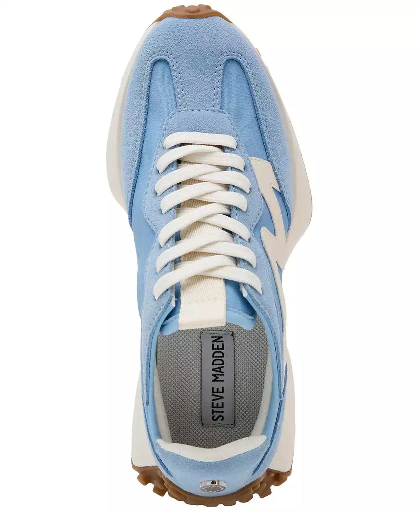 商品Steve Madden|Women's Campo Retro Lace-Up Jogger Sneakers,价格¥668,第4张图片详细描述