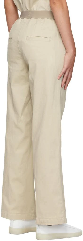 商品Essentials|Beige Twill Relaxed Lounge Pants,价格¥801,第3张图片详细描述