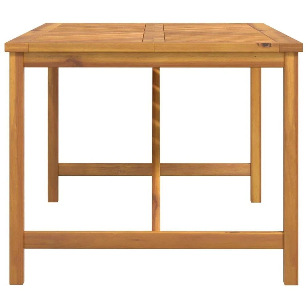 商品VidaXL|Patio Dining Table 59.1"x35.4"x29.1" Solid Wood Acacia,价格¥2921,第4张图片详细描述