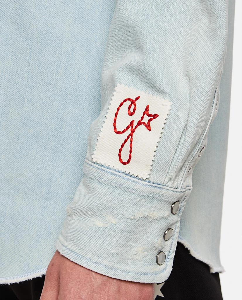 商品Golden Goose|'GOLDEN' DENIM SHIRT,价格¥2472,第4张图片详细描述