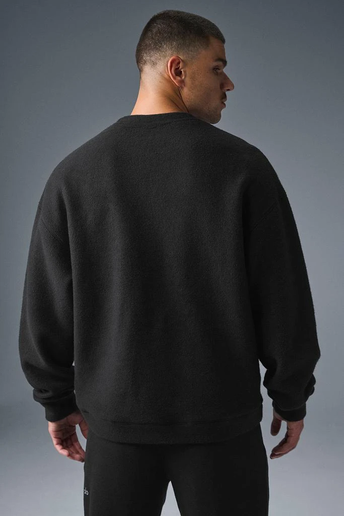 商品Alo|Triumph Restore Crew Neck Sweatshirt - Black,价格¥671,第2张图片详细描述