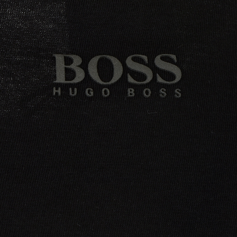 Hugo Boss 雨果博斯 男士纯棉logo短袖T恤 TEE6-181-6415-001商品第3张图片规格展示