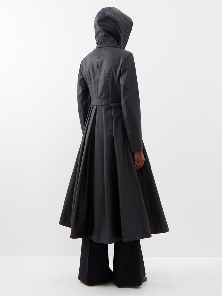 Coleman pleated hooded raincoat商品第5张图片规格展示